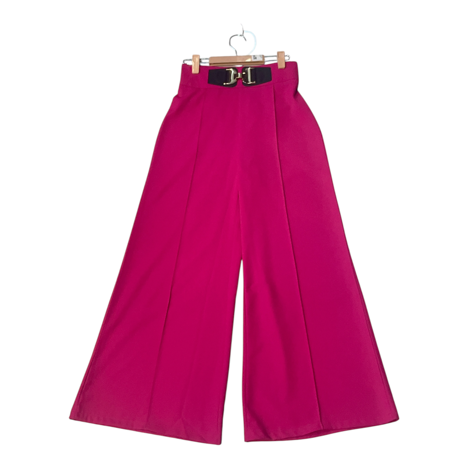 Barbie Luxe High-Waist Wide-Leg Pants