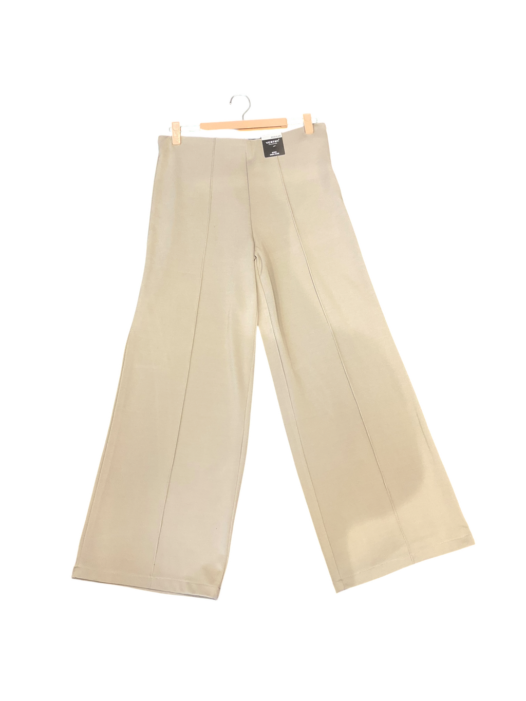 Women’s Beige Wide Leg Korean Fit Pants