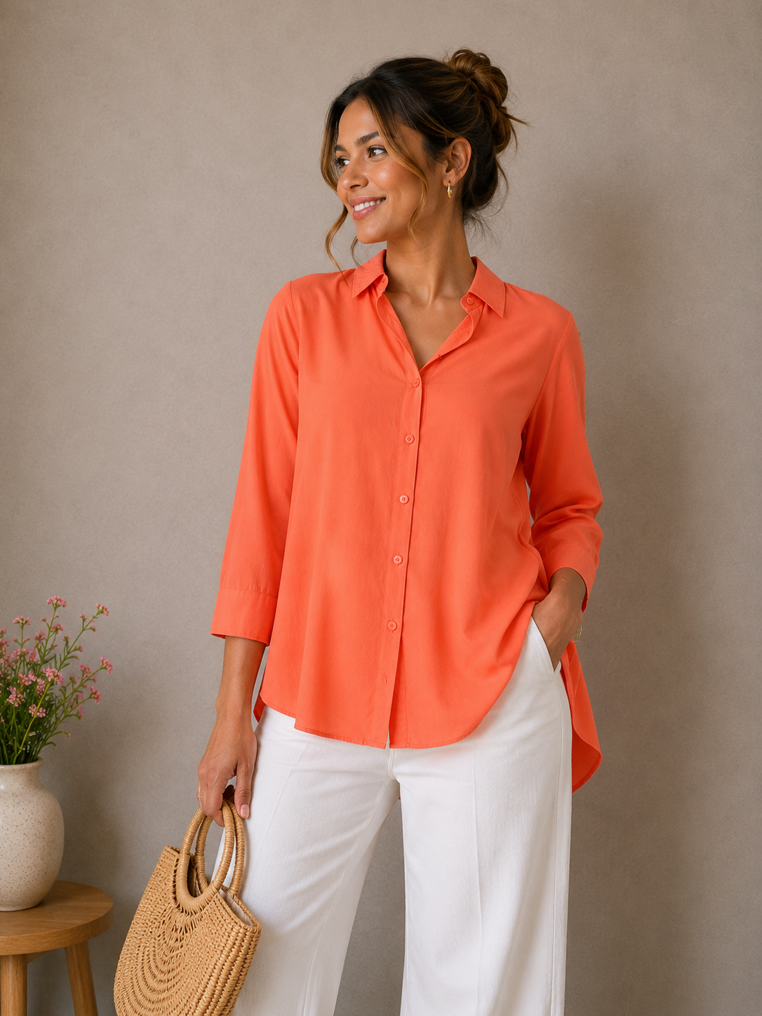 Sunset Glow Relaxed Fit Shirt
