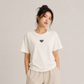 Minimal White Everyday Cropped Tee