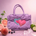 Sweetheart Puffy Tote Bag