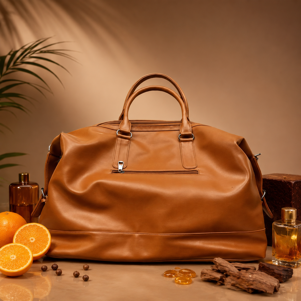 Urban Luxe Leather Weekender Bag