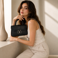 Midnight Luxe Top Handle Bag