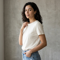 The Perfect White Crewneck Tee