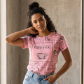 The "Coffee First" Graphic Tee – Pink