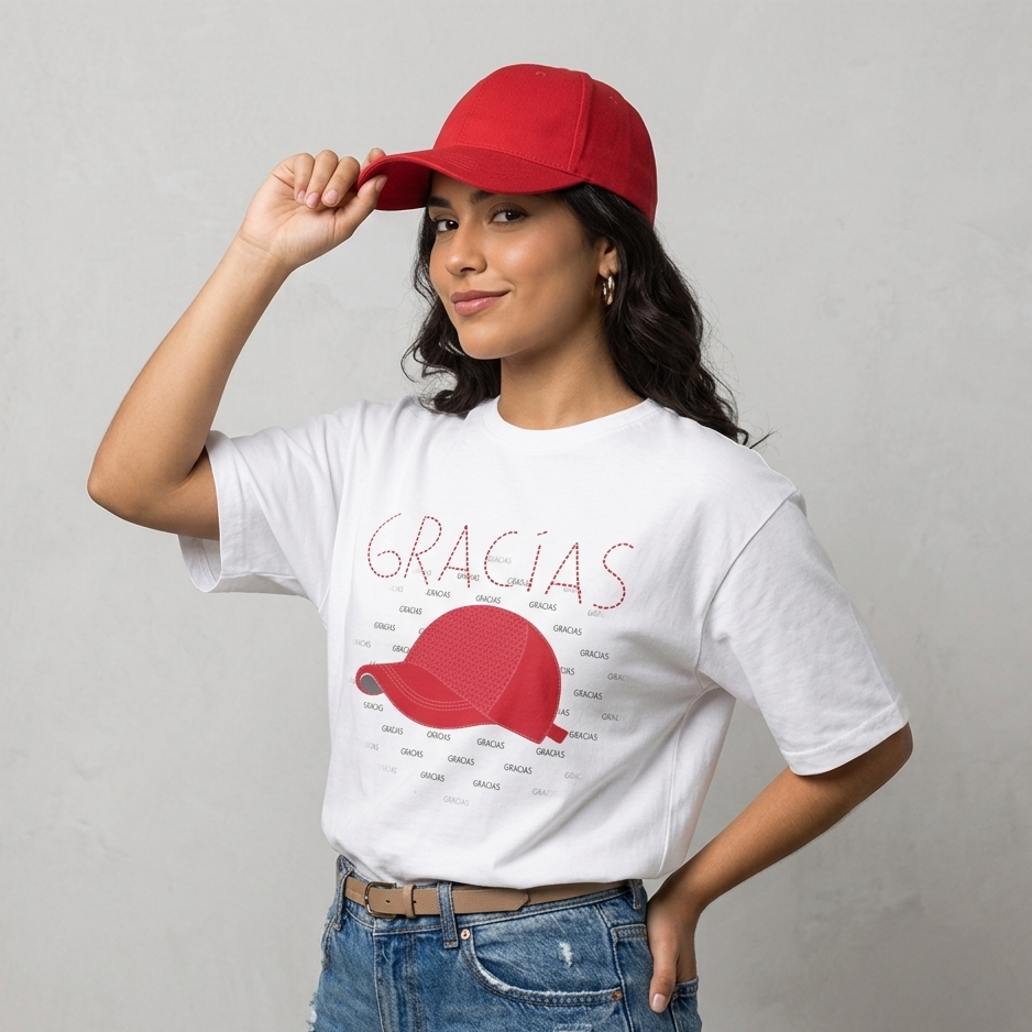 Statement Graphic Combo: "GRACIAS" Edition