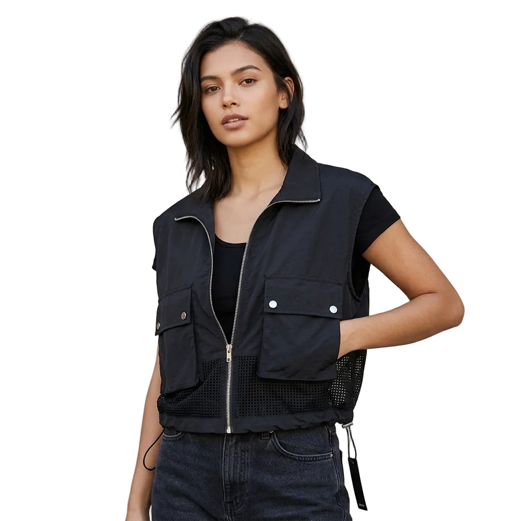 Urban Utility Mesh-Panel Vest