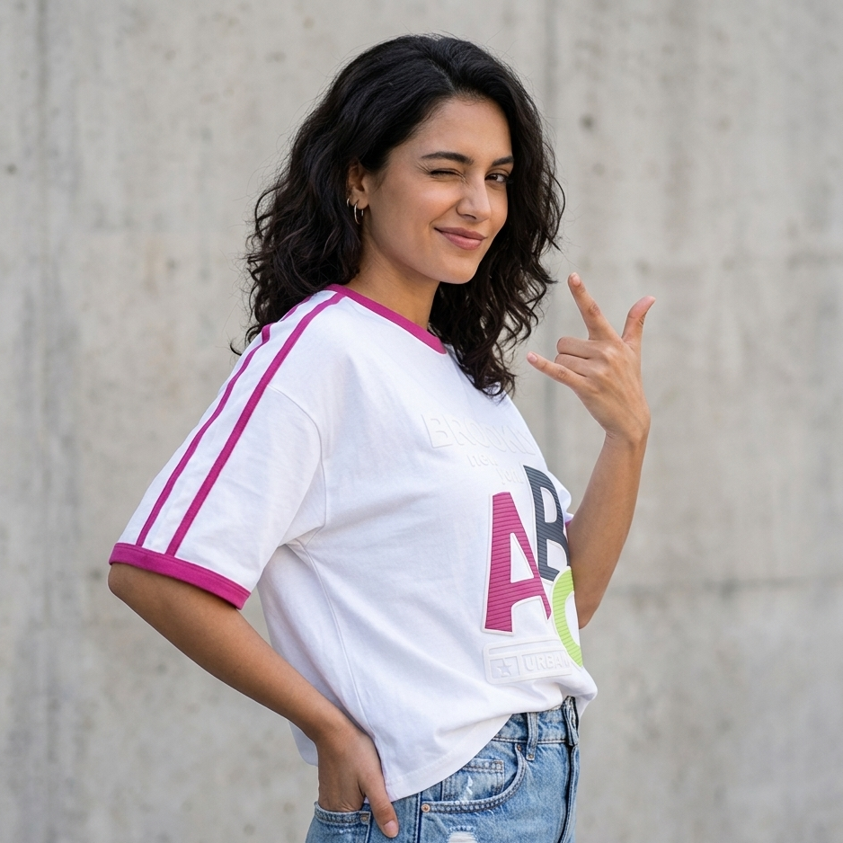 The "Brooklyn ABC" Sport-Stripe Tee
