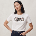 The Couture-Inspired Embellished Graphic Tee