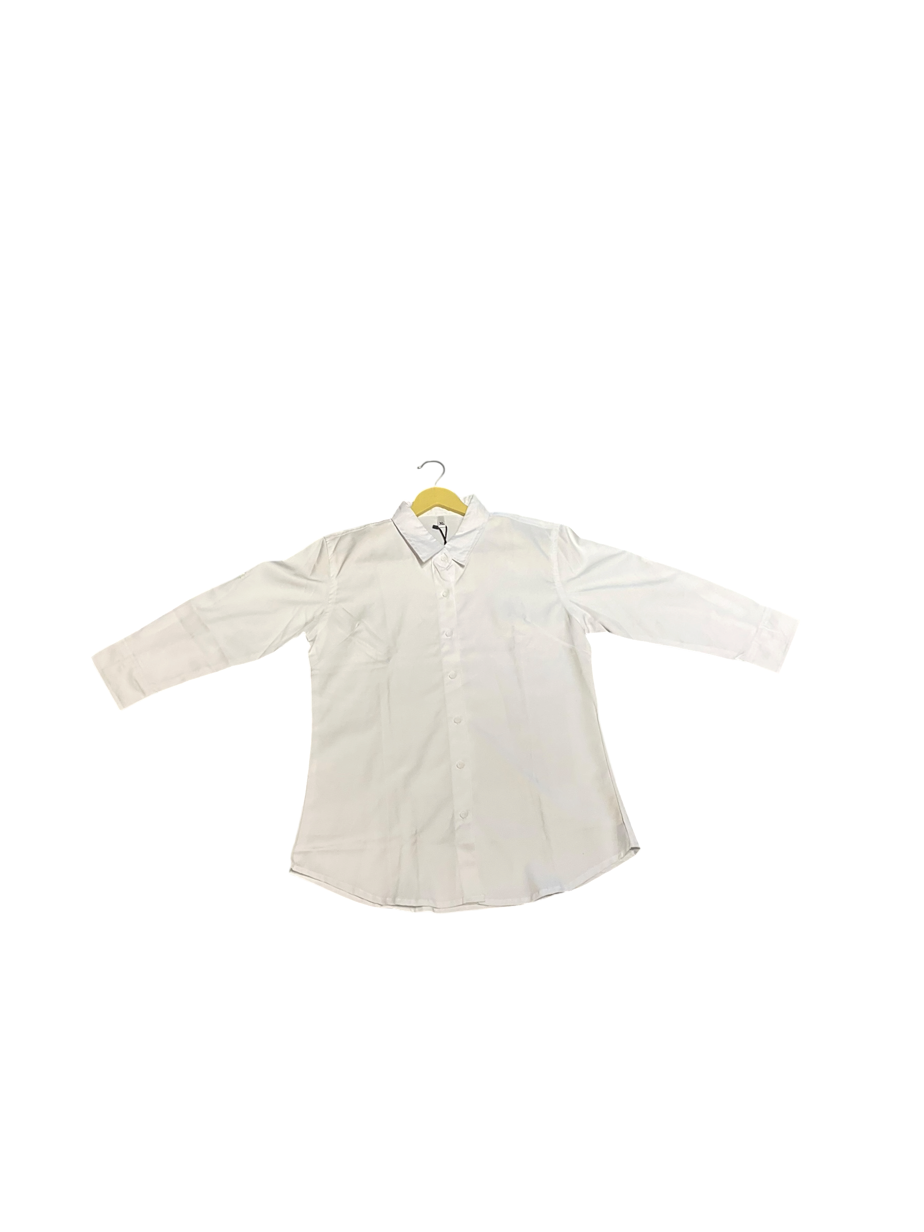 Classic Ivory Button-Down Shirt