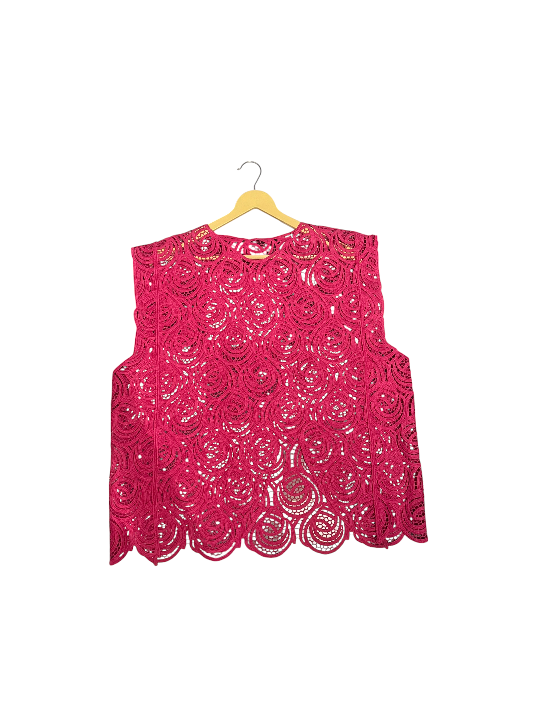 Ruby Lace Luxe Sleeveless Top
