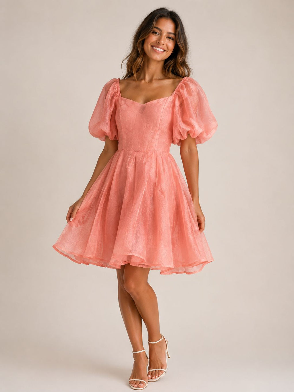 Blush Bloom Flowy One-Piece Dress