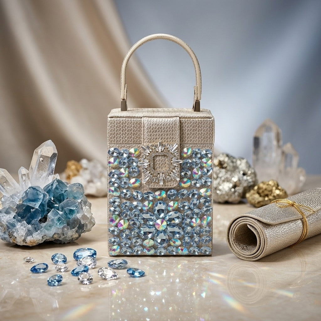 Crystal Royale Box Handbag (IMPORTED)