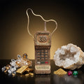Retro Luxe Phone Crystal Clutch (IMPORTED)