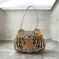 Regal Tiger Crystal Clutch Bag (IMPORTED)