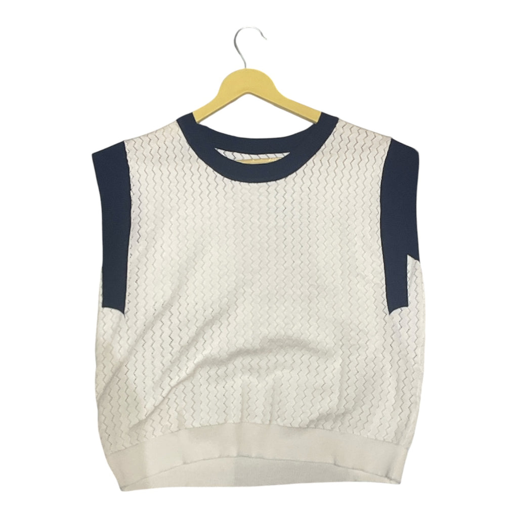 Chevron Texture Knit Tank