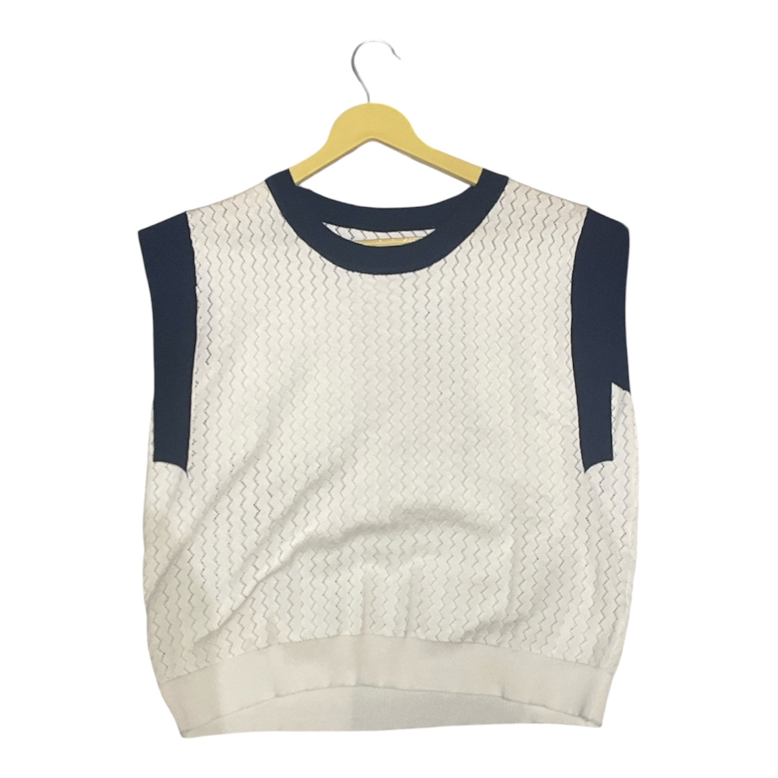 Chevron Texture Knit Tank