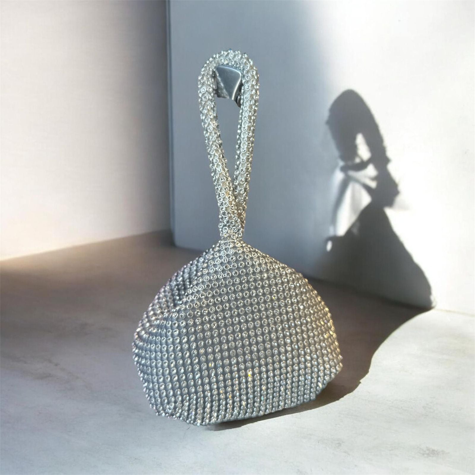 Crystal Drop Luxe Mini Clutch bag (IMPORTED)