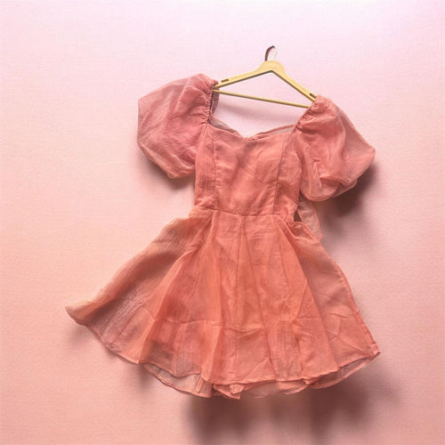 Blush Bloom Flowy One-Piece Dress