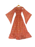 Sunset Boho Paisley One-Piece Dress