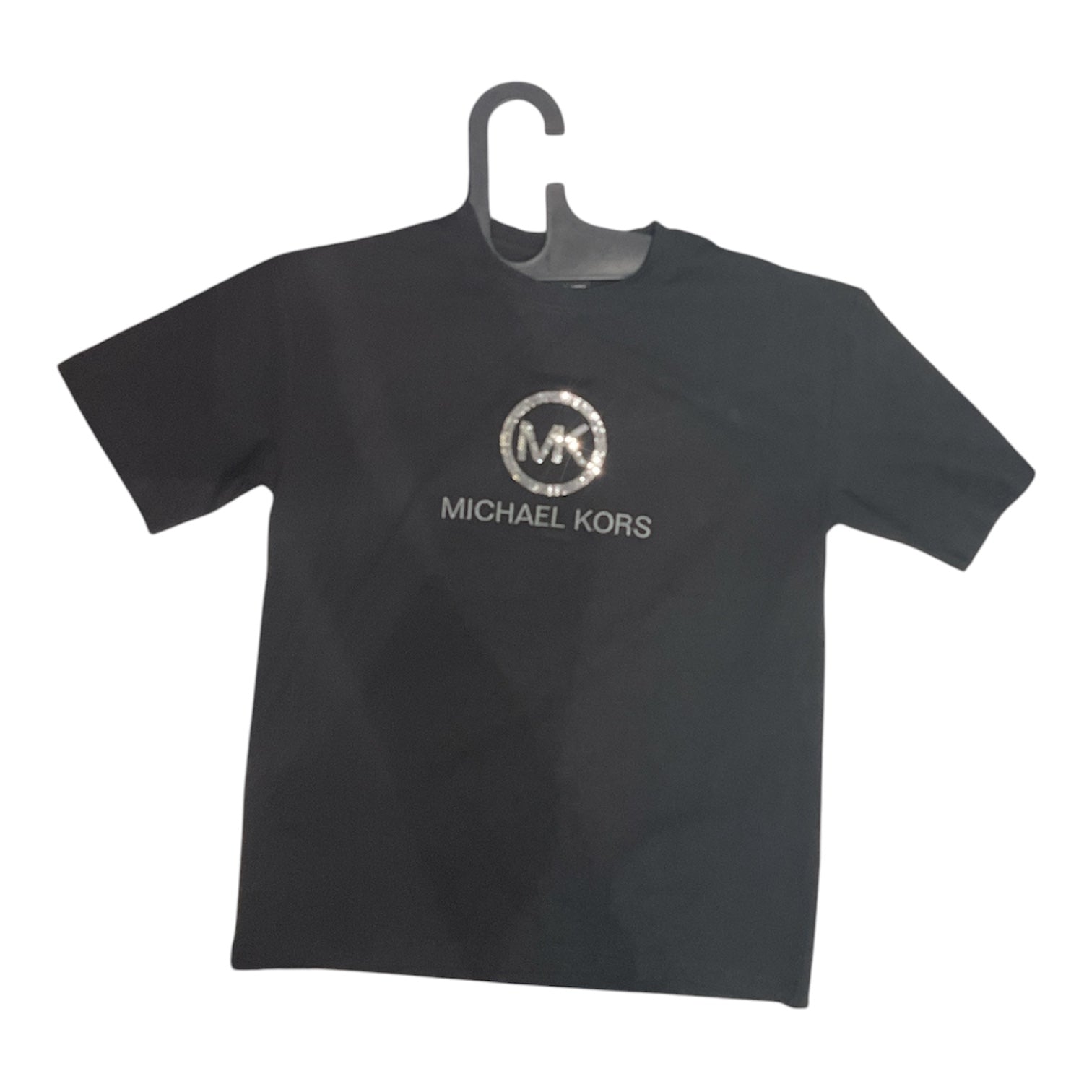Black Premium Rhinestone Graphic T-Shirt