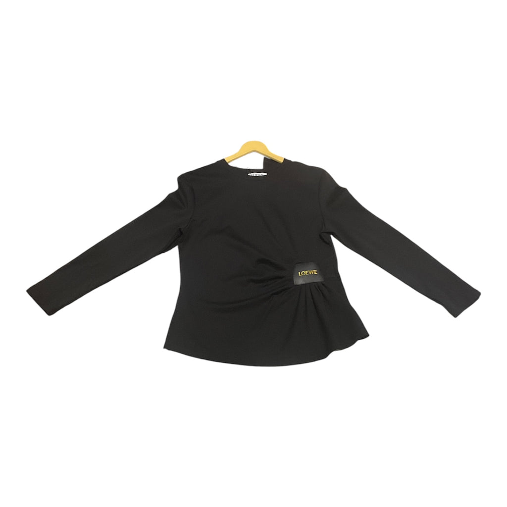 Signature Ruched Long-Sleeve Top (IMPORTED)