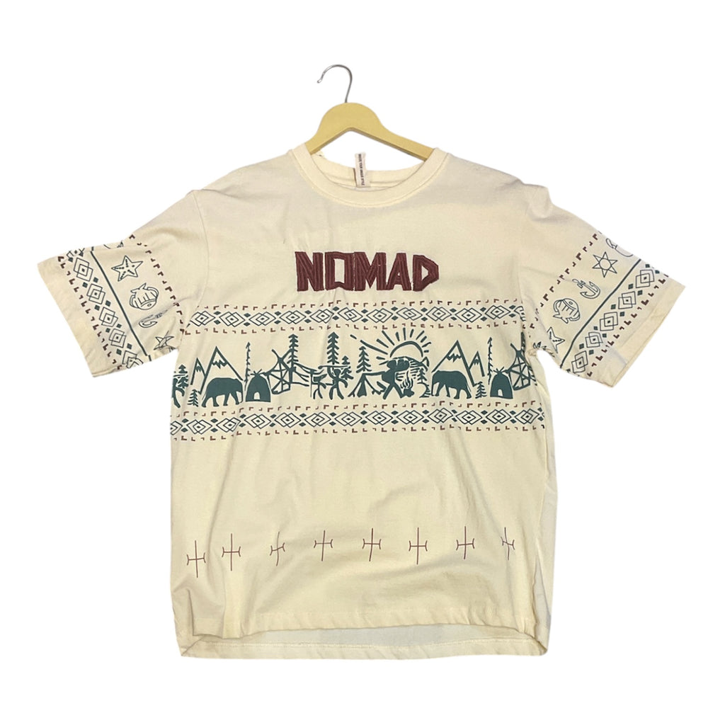 The Nomad Graphic Adventure Tee – Cream